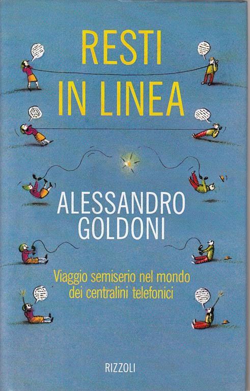 Resti in linea - Alessandro Goldoni - copertina