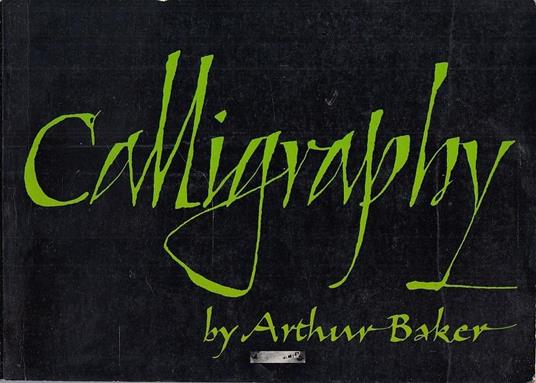 Calligraphy - Arthur Baker - copertina