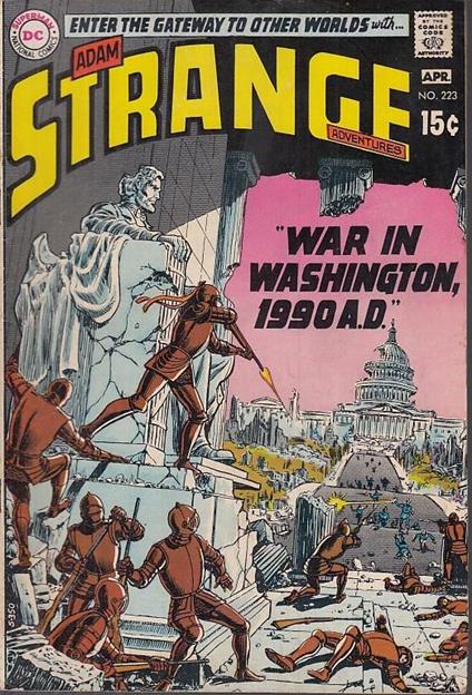 Adam Strange Adventures N.223 - copertina