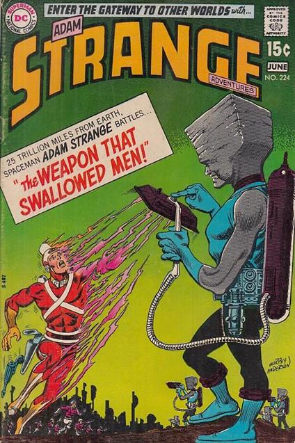Adam Strange Adventures N.224 - copertina