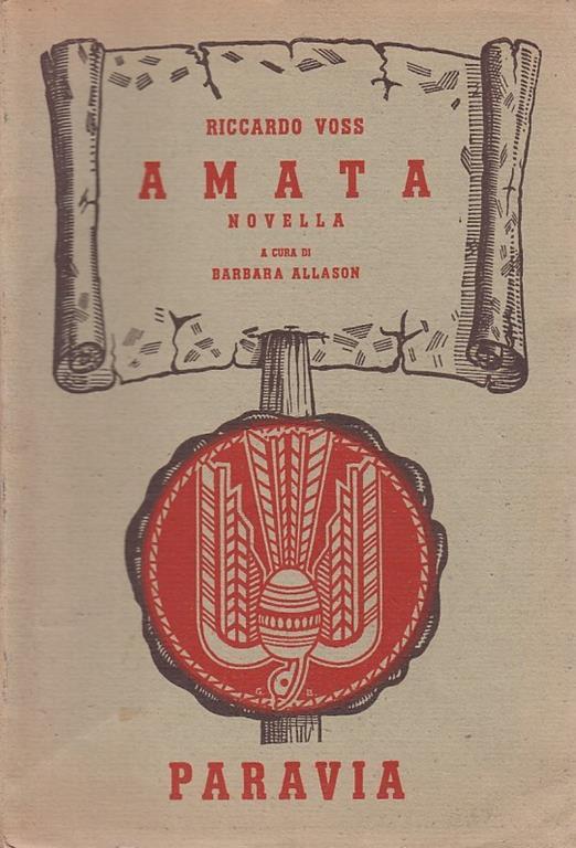 Amata - Riccardo Voss - copertina