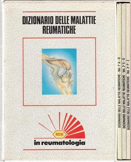 Dizionario Malattie Reumatiche 3 Vol - E.C. Huskisson,F. Dudley Hart - copertina