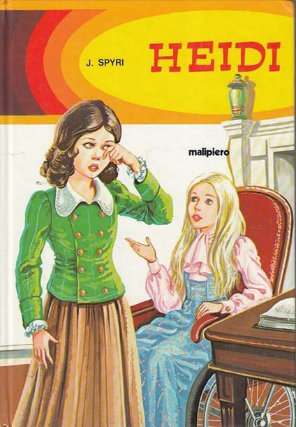 Heidi - Johanna Spyri - copertina