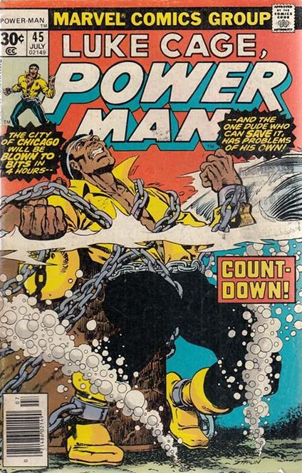 Luke Cage Power Man N.45 - copertina