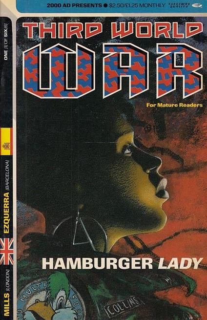Third World War 1/6 Manca 4 - Pat Mills,Carlos Ezquerra - copertina