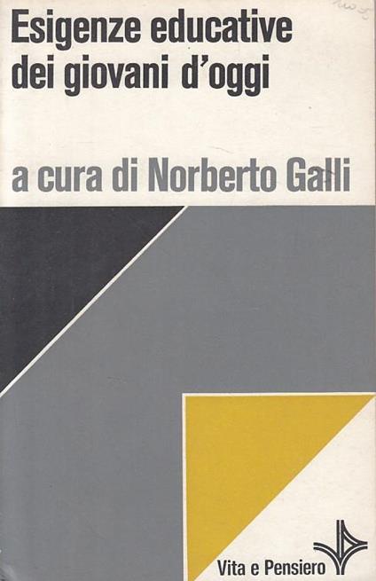Esigenze educative dei giovani d'oggi - copertina