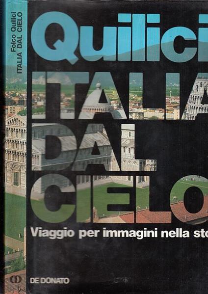 Italia Dal Cielo - Folco Quilici - copertina