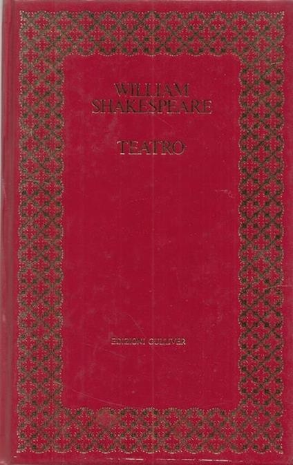 Teatro Scelto - William Shakespeare - copertina