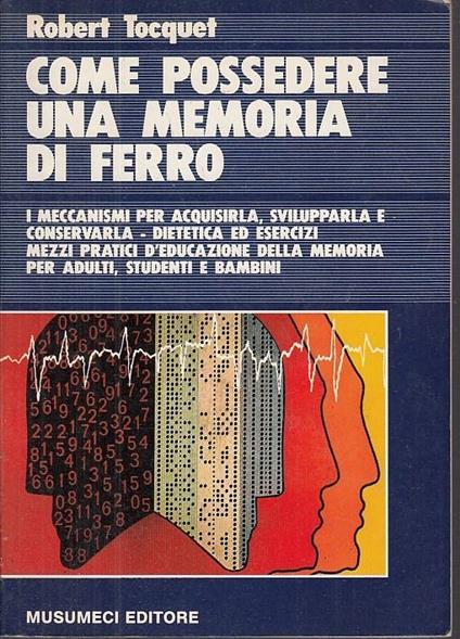 Come possedere una memoria di ferro - Robert Tocquet - copertina