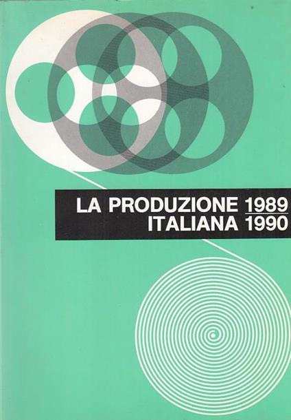 La Produzione Italiana 1989-1990 - copertina