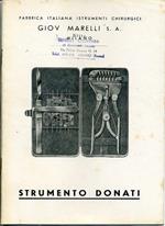 Manuale Strumento Donati Istrumenti Chirurgici