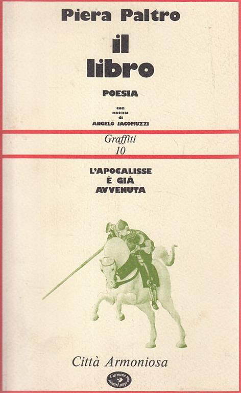 Il Libro Poesia - Piera Paltro - copertina