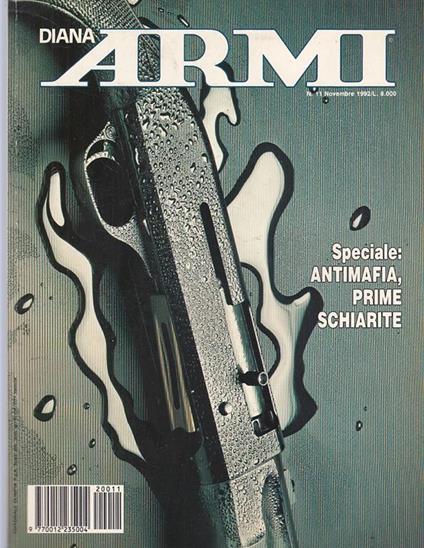Blocco Riviste Diana Armi 21 Numeri 1988/1992 - copertina