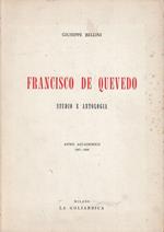 Francisco De Quevedo Studio Antologia