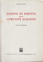 Lezioni Di Diritto Comunità Europee