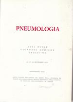 Pneumologia Atti Giornate Mediche Tirestine