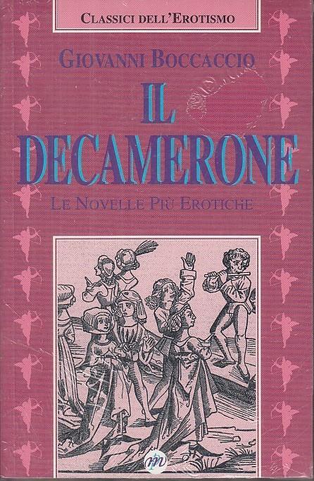 Il Decamerone - Giovanni Boccaccio - copertina