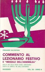 Commento Al Lezionario Festivo