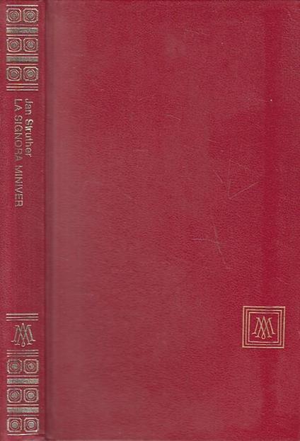 La Signora Miniver- Struther- Mondadori - Jan Struther - copertina