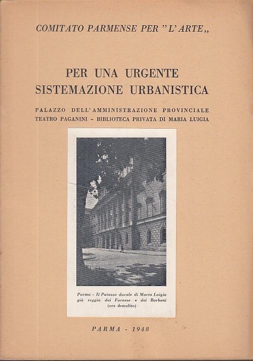 Per Una Urgente Sistemazione Urbanistica Paganini - copertina