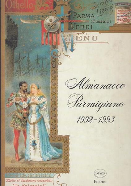 Almanacco Parmigiano 1992/1993 Parma - copertina