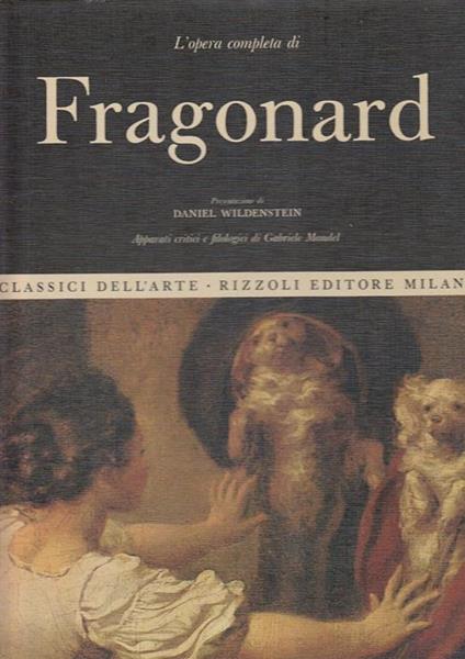Classici Dell'arte N.62 Fragonard Opera Completa - 18 - copertina