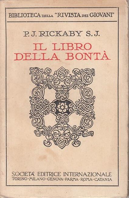 Il Libro Della Bontà - copertina