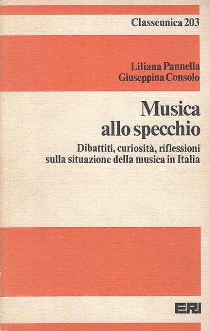 Musica Allo Specchio Situazione In Italia - Liliana Pannella - copertina