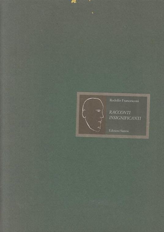 Racconti Insignificanti - Rodolfo Francesconi - copertina