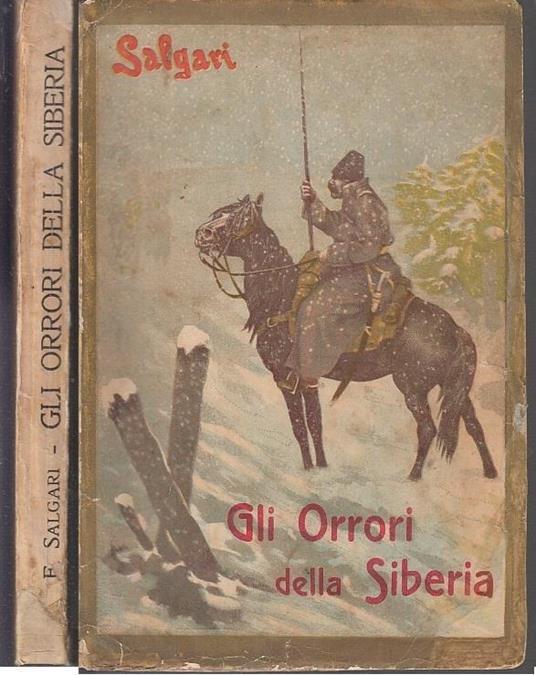 Gli Orrori Della Siberia - Emilio Salgari - copertina