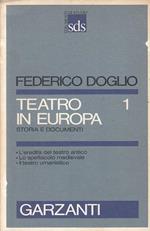 Teatro In Europa Vol.1 - Doglio - Garzanti 