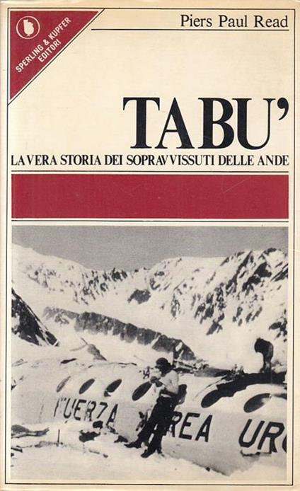 Tabù Vera Storia Sopravvissuti Ande - Read - Sperling - Herbert Read - copertina