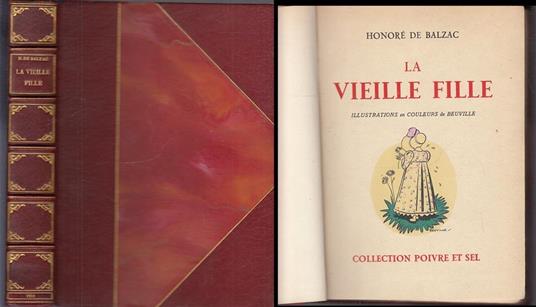 La Vieille Fille - Honoré de Balzac - copertina