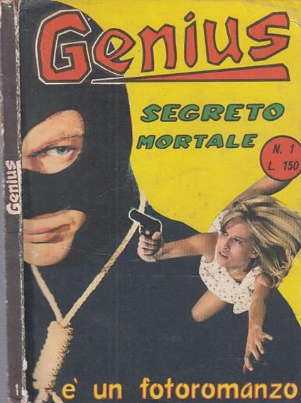 Genius N.1 Segreto Mortale Tascabile - copertina