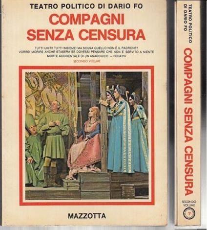 Compagni Senza Censura - Dario Fo - copertina