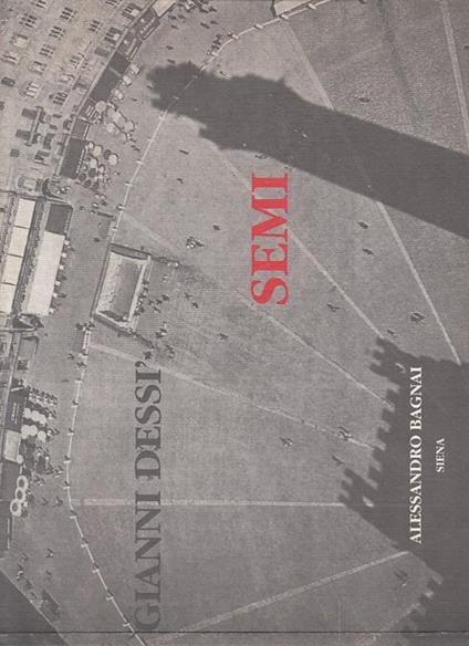 Semi Catalogo Mostra - Gianni Dessì - copertina