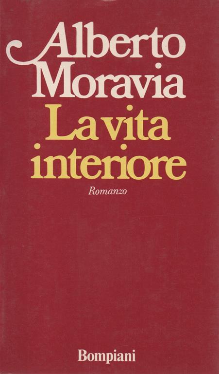 La vita interiore - Alberto Moravia - copertina