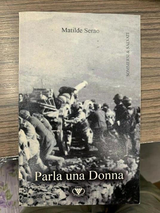 Parla una Donna - Matilde Serao - copertina