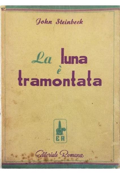 La Luna è tramontata - John Steinbeck - copertina