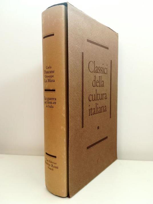 La guerra del 1848-49 in Italia - volume in cofanetto editoriale - copertina