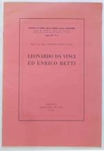 Leonardo da Vinci ed Enrico Betti