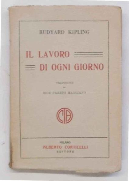 Il lavoro di ogni giorno - Rudyard Kipling - copertina