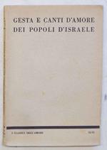 Gesta e canti d'amore dei Popoli d'Israele