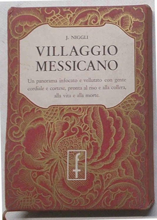 Villaggio messicano - Josephina Niggli - copertina