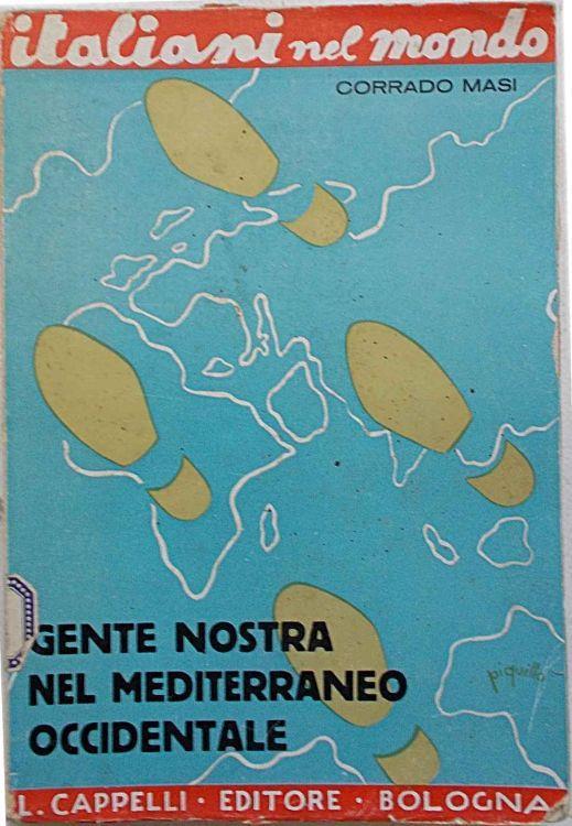 Gente nostra nel Mediterraneo occidentale. (Italia - Corrado Masi - copertina