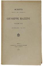 Scritti Editi Ed Inediti. Volume XXX (Epistolario - Vol. XVI). - Edizione Nazionale degli Scritti