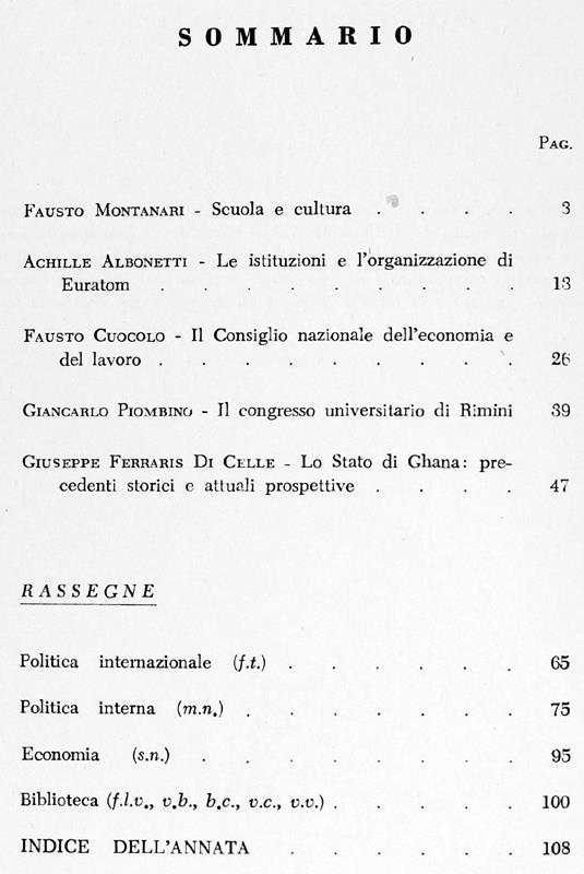 Civitas. Rivista mensile di studi politici. Anno VIII - N. 11-12 - Novembre-Dicembre 1957