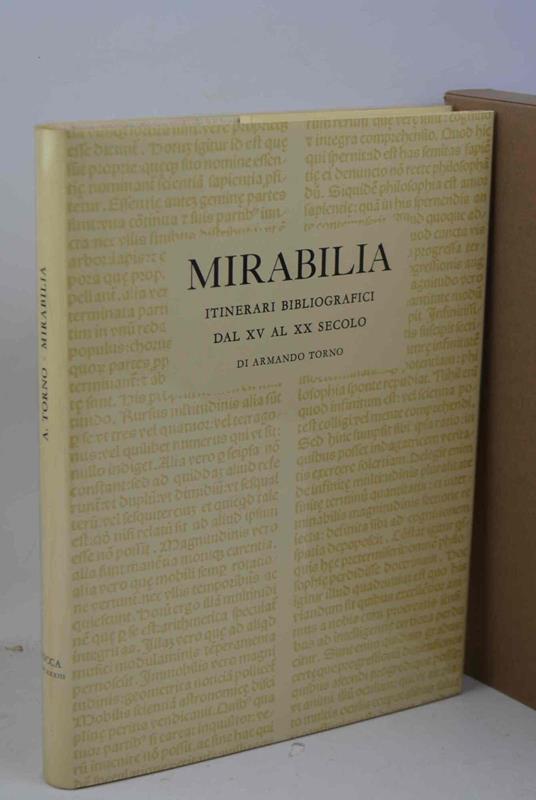 Mirabilia. Itinerari bibliografici dal XV al XX secolo - Armando Torno - copertina