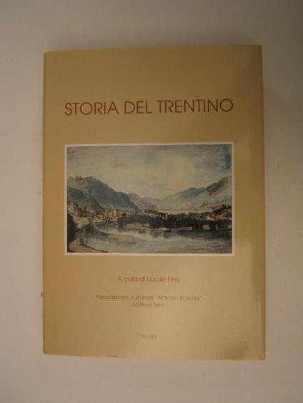 Storia del Trentino - copertina