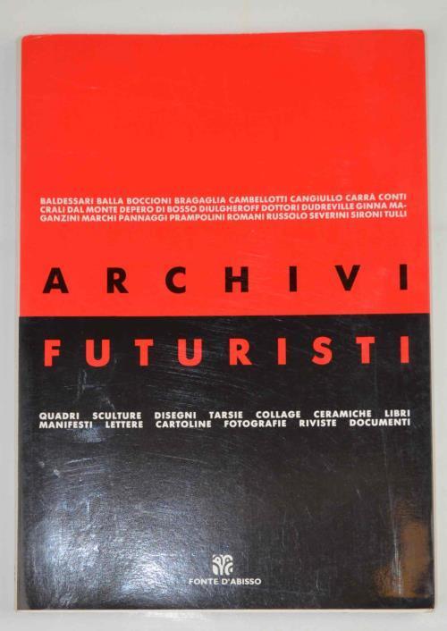 Archivi futuristi - copertina